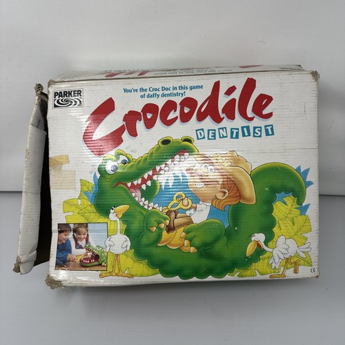 Vintage crocodile dentist game - crocodile,