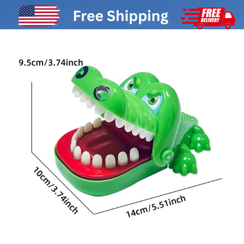 Crocodile dentist game - crocodile, kids