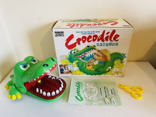 Vintage crocodile dentist - crocodile,