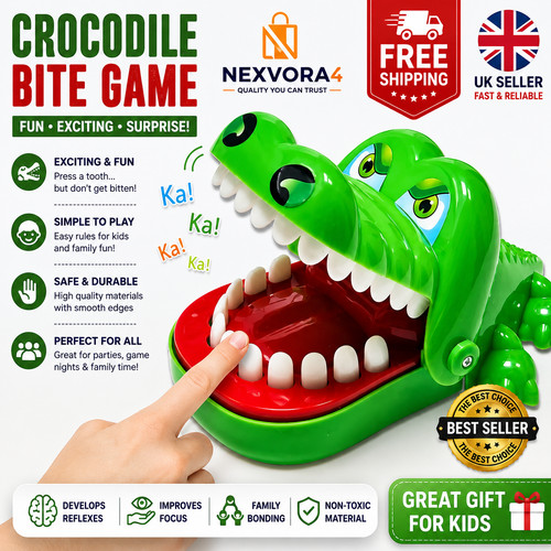 Crocodile dentist biting - crocodile,