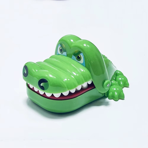 Crocodile dentist bite finger - crocodile,