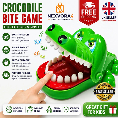 Crocodile dentist biting - crocodile,