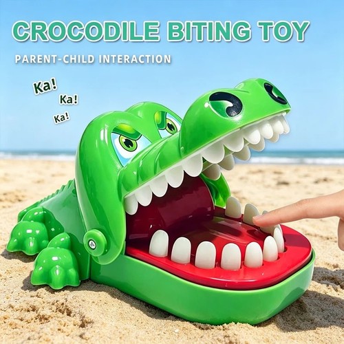 Crocodile dentist biting - crocodile,